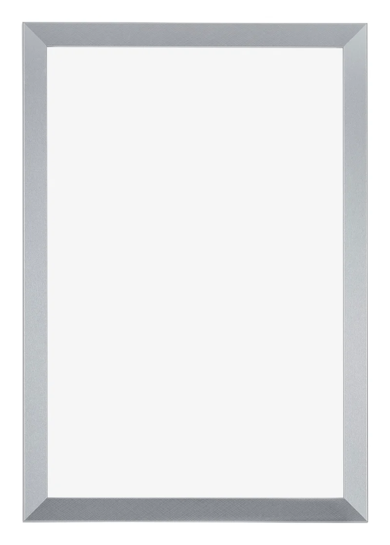 Bilderrahmen 60x85 cm - Silberglanz - MDF - Catania