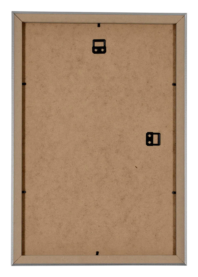 Bilderrahmen 60x85 cm - Silberglanz - MDF - Catania