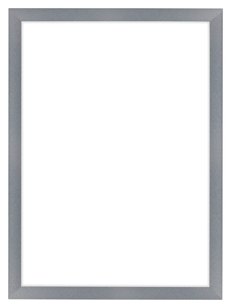 Bilderrahmen A2 - 42x59,4 cm - Aluminium - Gebürstet - MDF - Como