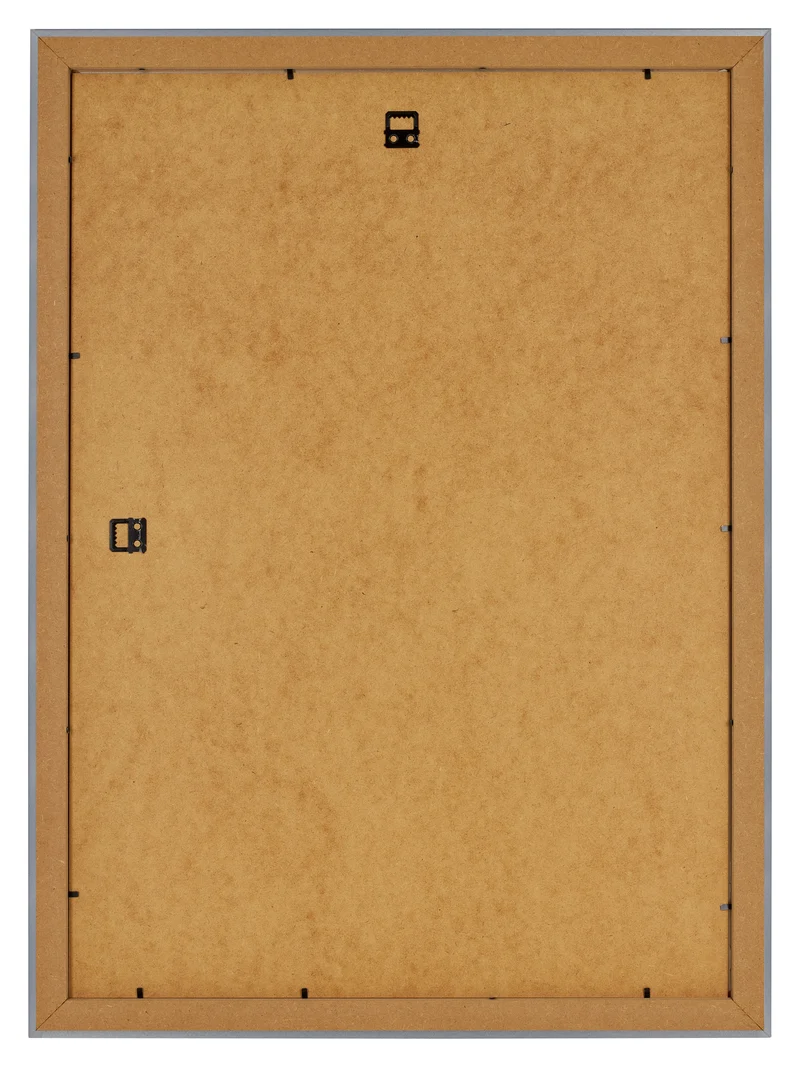Bilderrahmen A4 - 21x29,7 cm - Aluminium - Gebürstet - MDF - Como