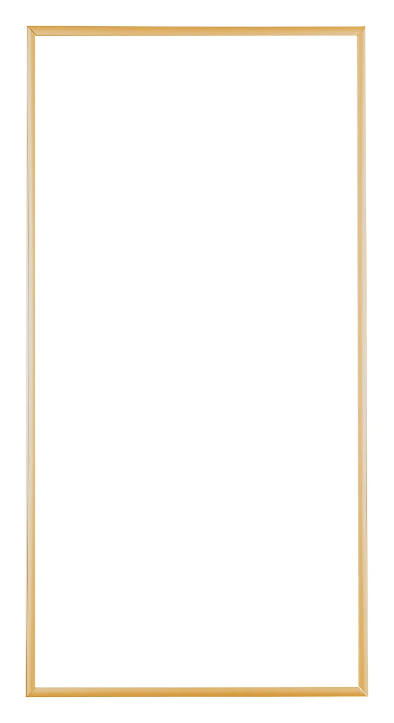 Bilderrahmen 45x80 cm - Gold Vintage - Aluminium - Kent