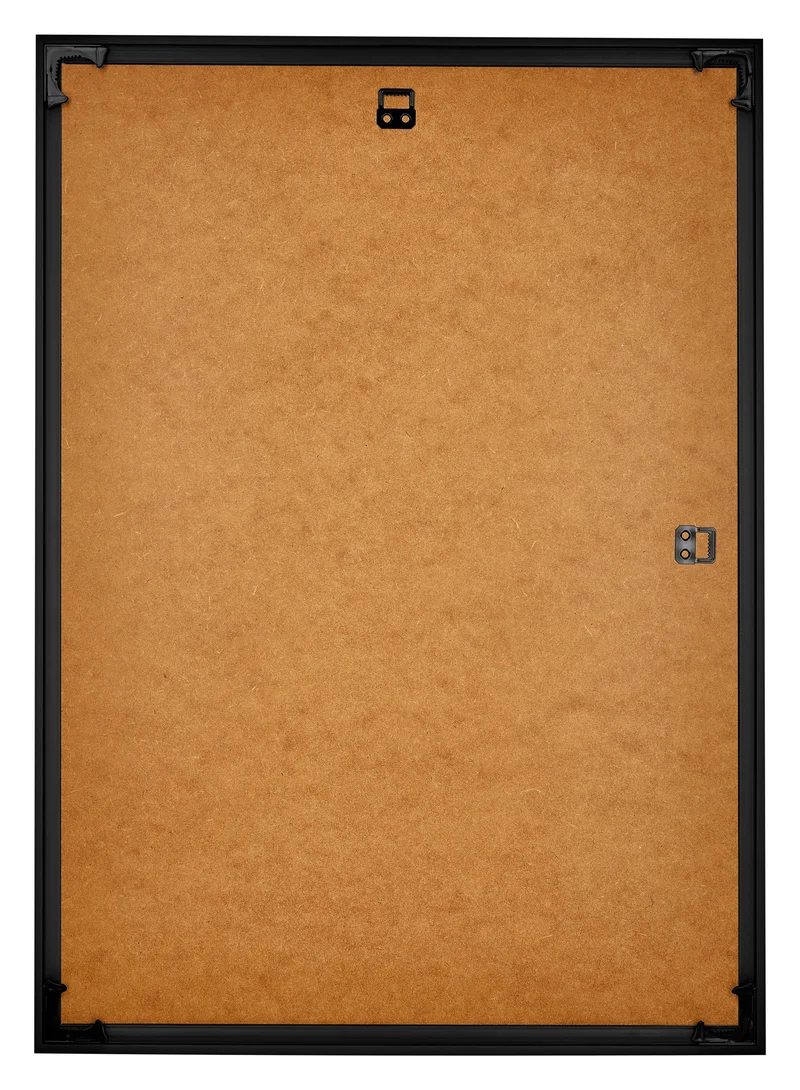 Bilderrahmen A1 - 59,4x84 cm - Schwarz Hochglanz - Kunststoff - Evry