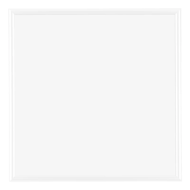 Bilderrahmen 35x35 cm - Weiss Hochglanz - Kunststoff - Bordeaux