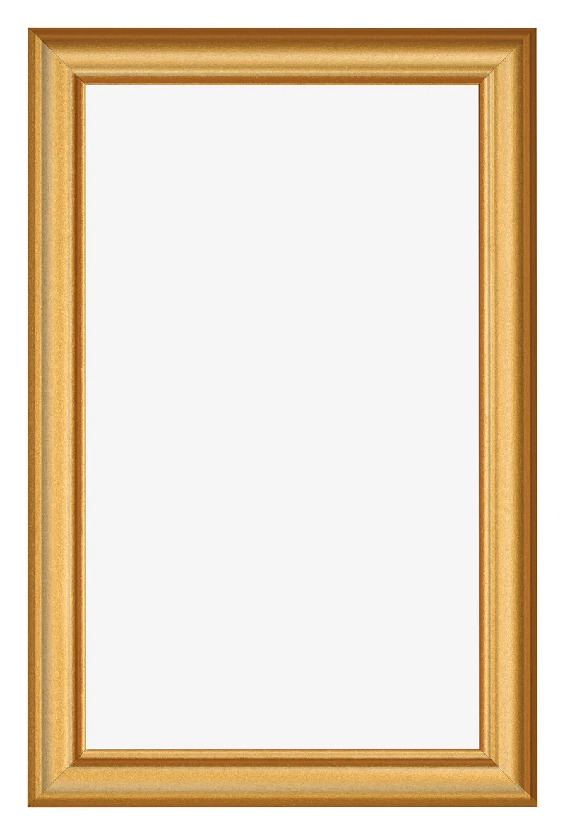 Bilderrahmen 30x50 cm - Gold Matt - MDF - Lazio