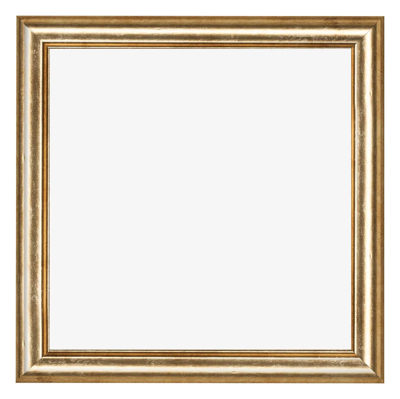 Bilderrahmen 30x30 cm - Gold Antik - MDF - Lazio