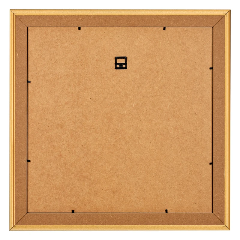 Bilderrahmen 45x45 cm - Gold Matt - MDF - Lazio