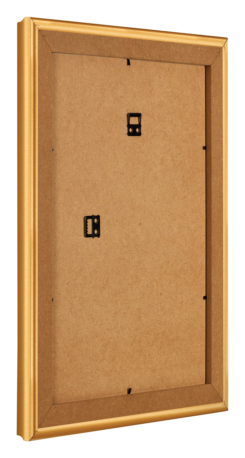 Bilderrahmen 45x60 cm - Gold Matt - MDF - Lazio