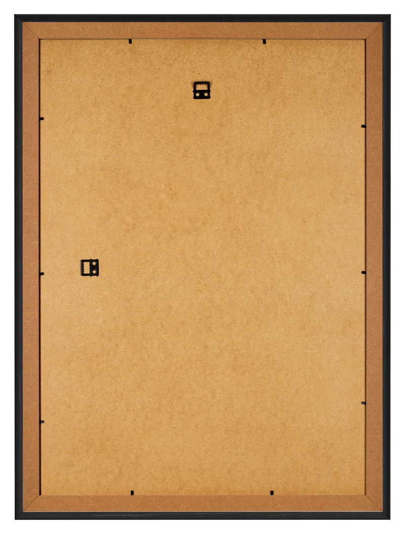 Bilderrahmen 42x60 cm - Schwarz Gemasert - MDF - Lazio