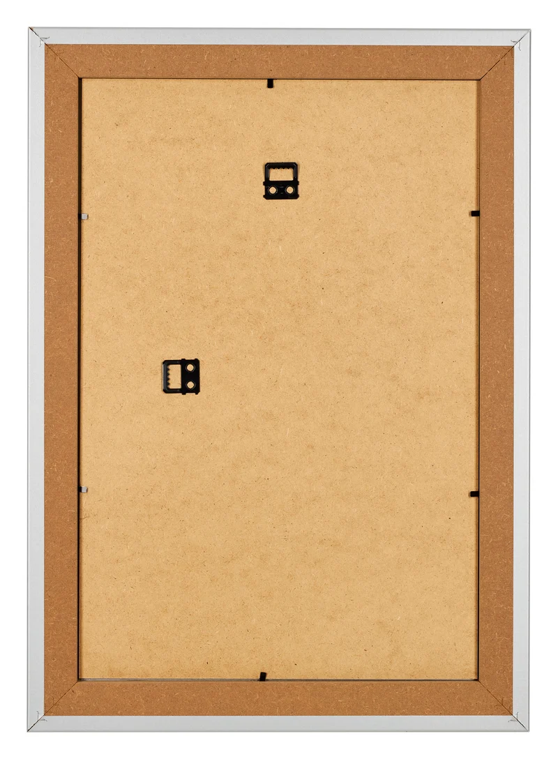 Bilderrahmen 50x75 cm - Silber Matt - MDF - Lazio