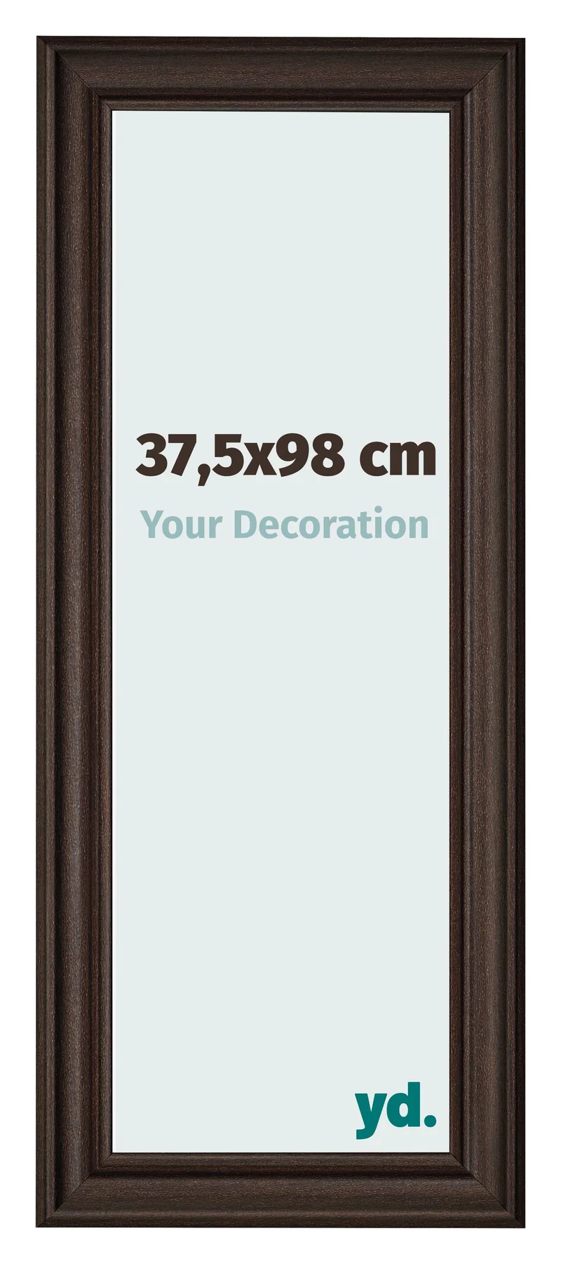 Bilderrahmen 37,5x98 cm - Eiche Dunkel - MDF - Lazio