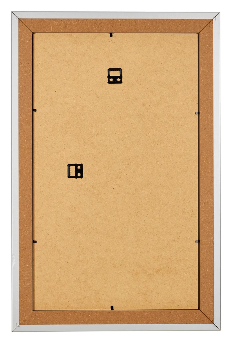 Bilderrahmen 33x48 cm - Silber Matt - MDF - Lazio