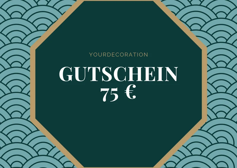 Geschenkgutschein im Wert von 75 €