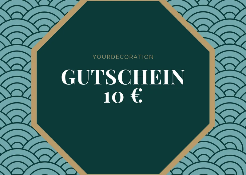Geschenkgutschein im Wert von 10 €