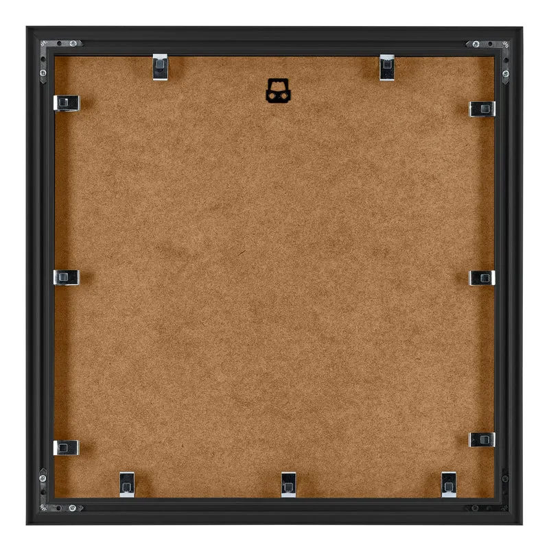 Bilderrahmen 50x50 cm - Schwarz Gebürstet - Aluminium - Tucson