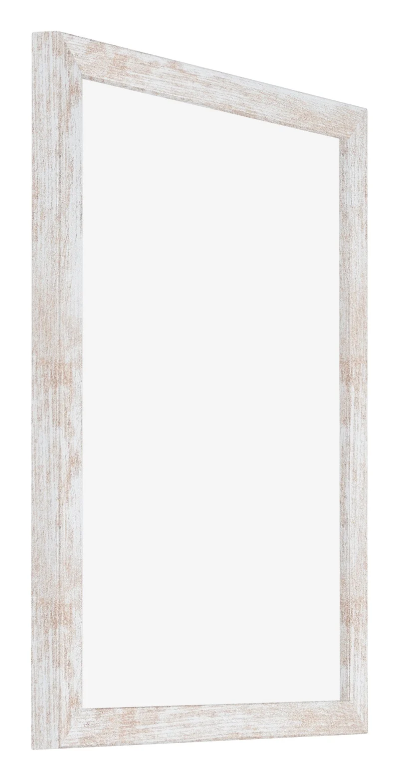 Bilderrahmen 46x61 cm - White Wash - MDF - Catania