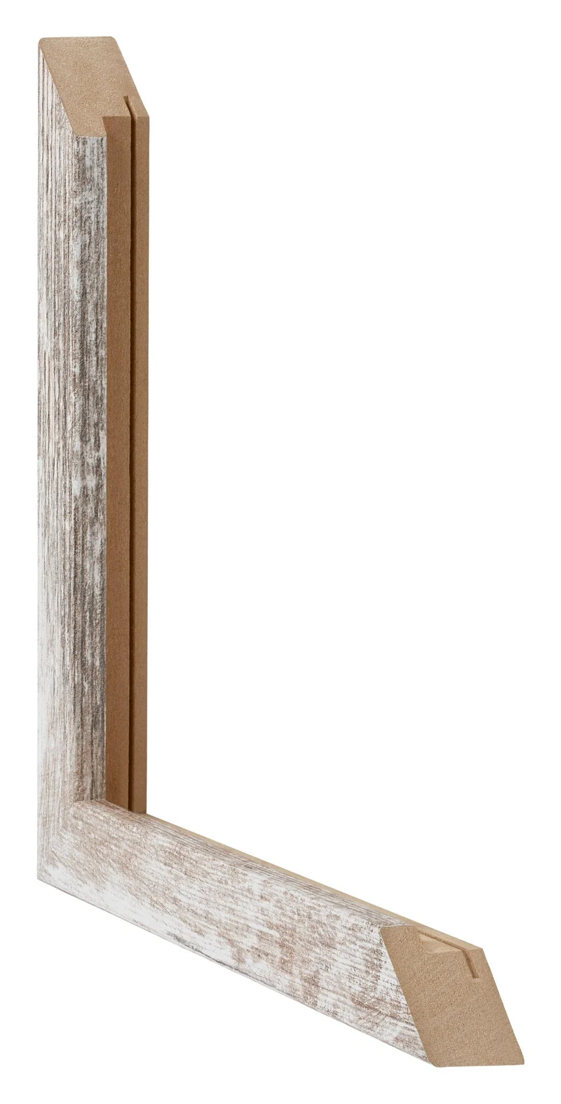 Bilderrahmen 37,5x98 cm - White Wash - MDF - Catania