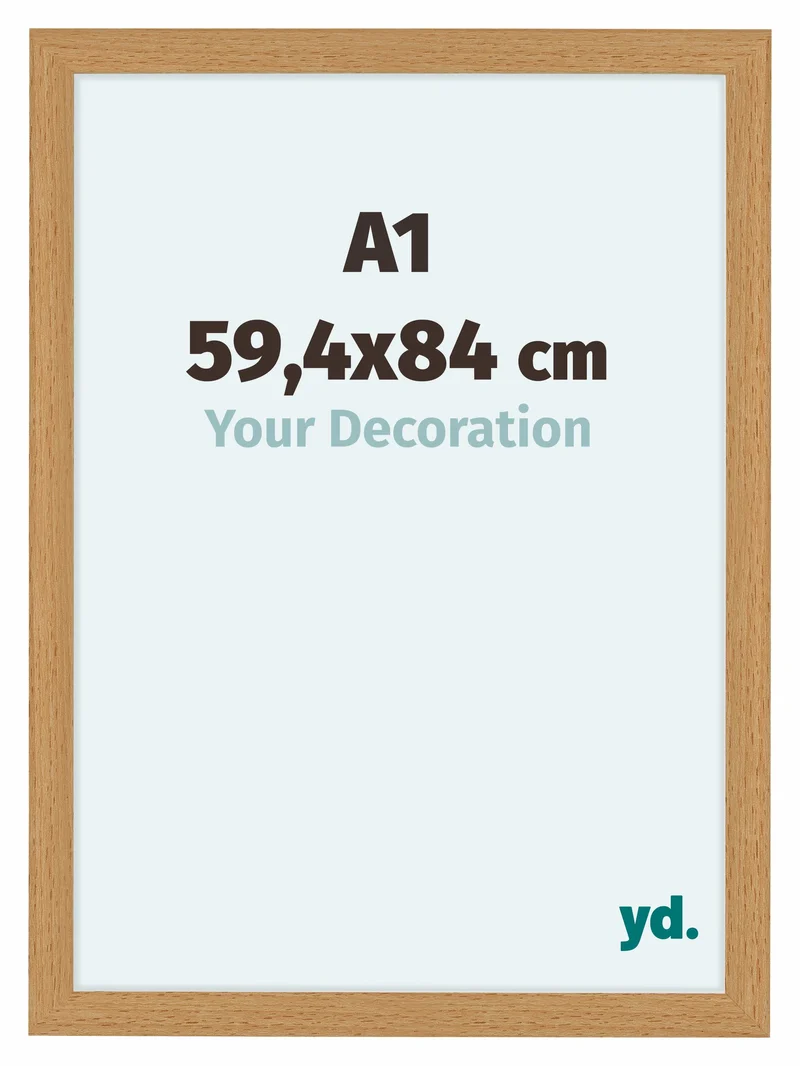 Bilderrahmen A1 - 59,4x84 cm - Buche - MDF - Como