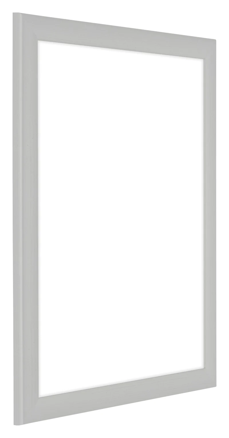 Bilderrahmen 25x30 cm - Weiß Gemasert - MDF - Como