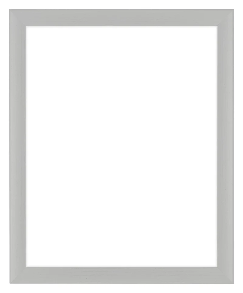 Bilderrahmen 25x30 cm - Weiß Gemasert - MDF - Como