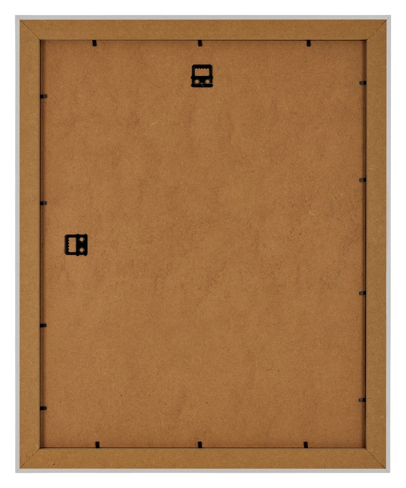 Bilderrahmen 25x30 cm - Weiß Gemasert - MDF - Como