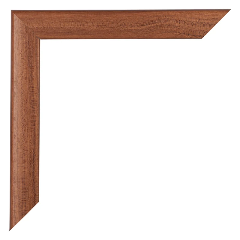 Bilderrahmen A4 - 21x29,7 cm - Nussbaum - MDF - Como