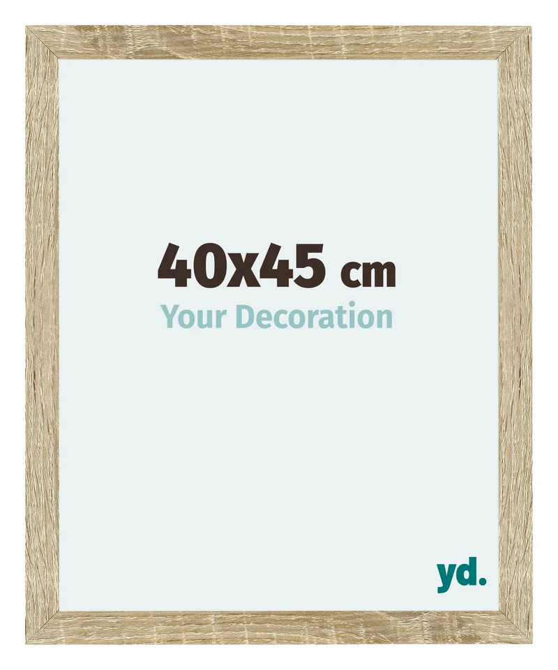 Bilderrahmen 40x45 cm - Sonoma Eiche - MDF - Mura