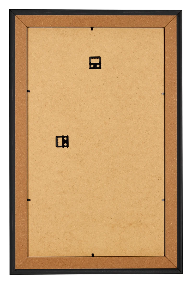 Bilderrahmen 30x50 cm - Schwarz Gemasert - MDF - Lazio