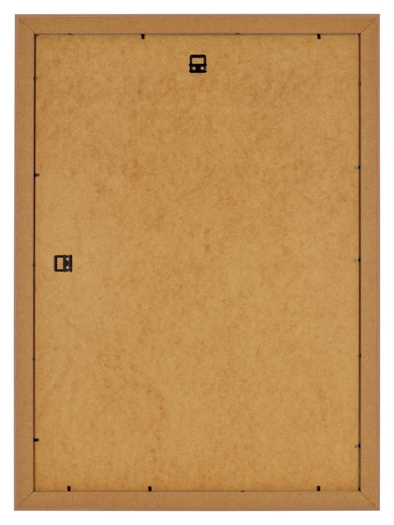 Bilderrahmen A2 - 42x59,4 cm - Nussbaum Hell - MDF - Como