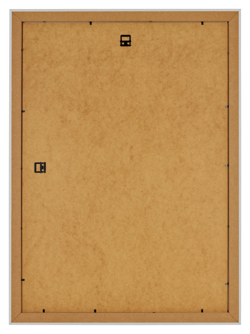 Bilderrahmen A3 - 29,7x42 cm - Weiß Gemasert - MDF - Como