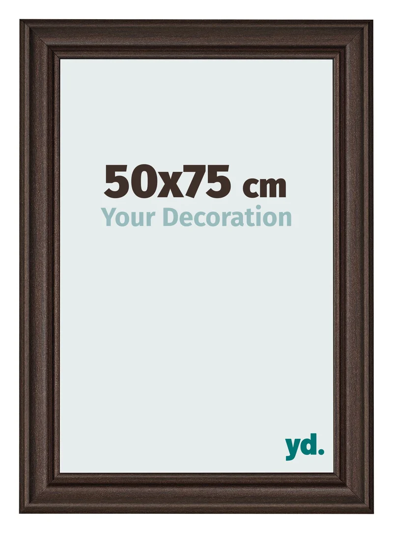 Bilderrahmen 50x75 cm - Eiche Dunkel - MDF - Lazio