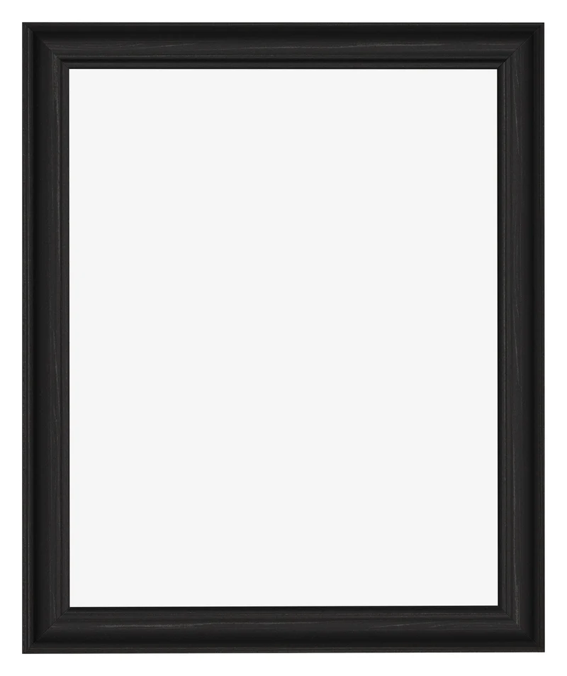 Bilderrahmen 20x25 cm - Schwarz Gemasert - MDF - Lazio