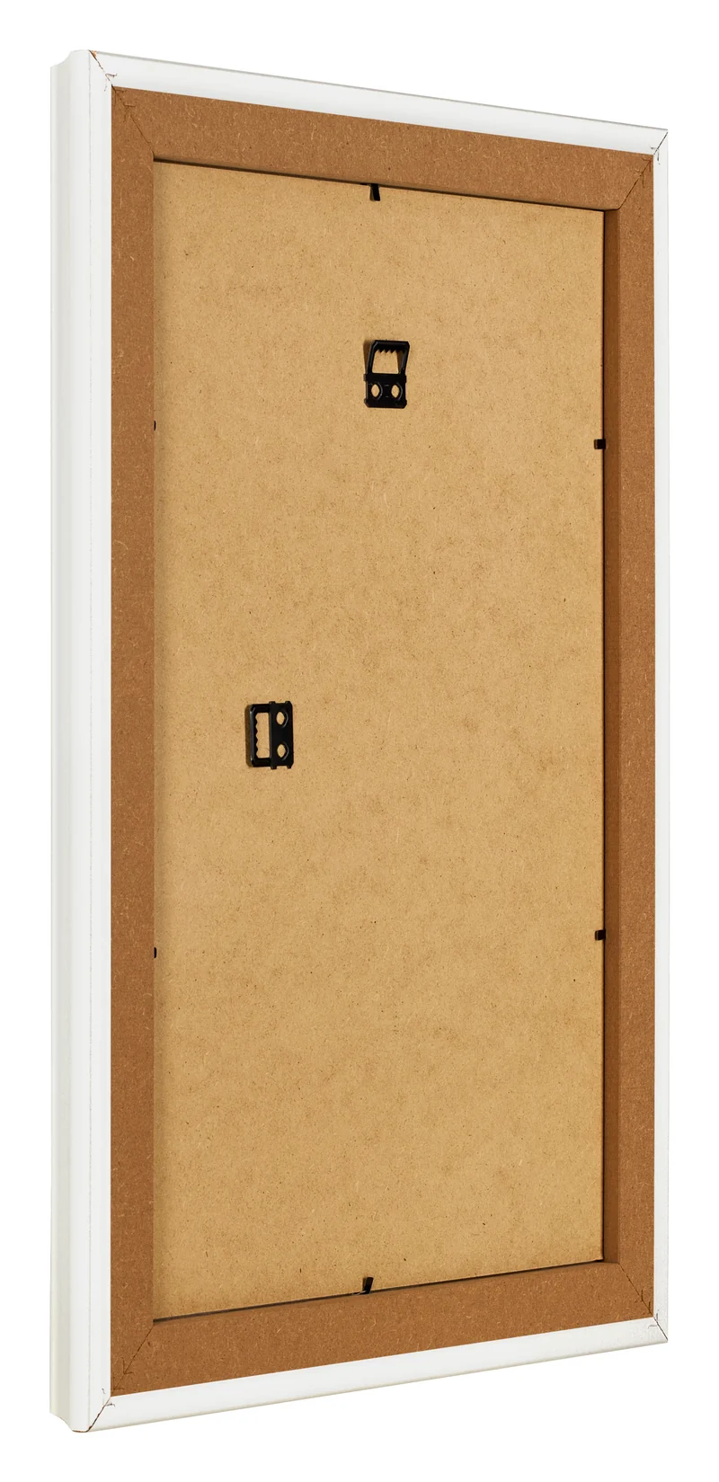 Bilderrahmen 20x30 cm - Weiß Gemasert - MDF - Lazio