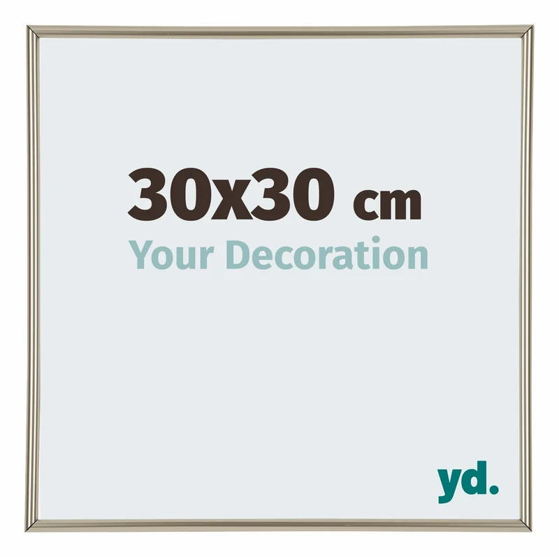 Bilderrahmen 30x30 cm - Champagner - Kunststoff - Annecy