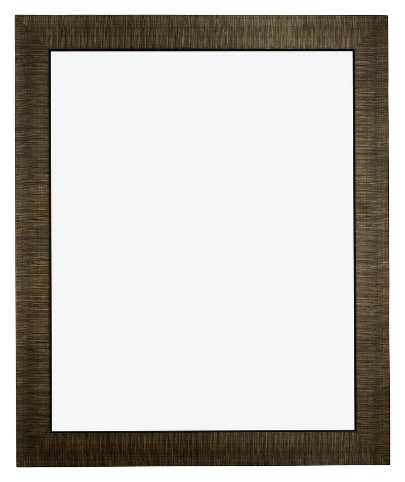 Bilderrahmen 25x30 cm - Champagner Gebürstet - Holz - Leeds