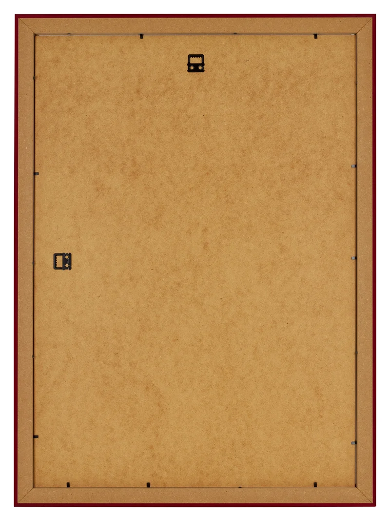 Bilderrahmen A2 - 42x59,4 cm - Weinrot Gewischt - MDF - Como