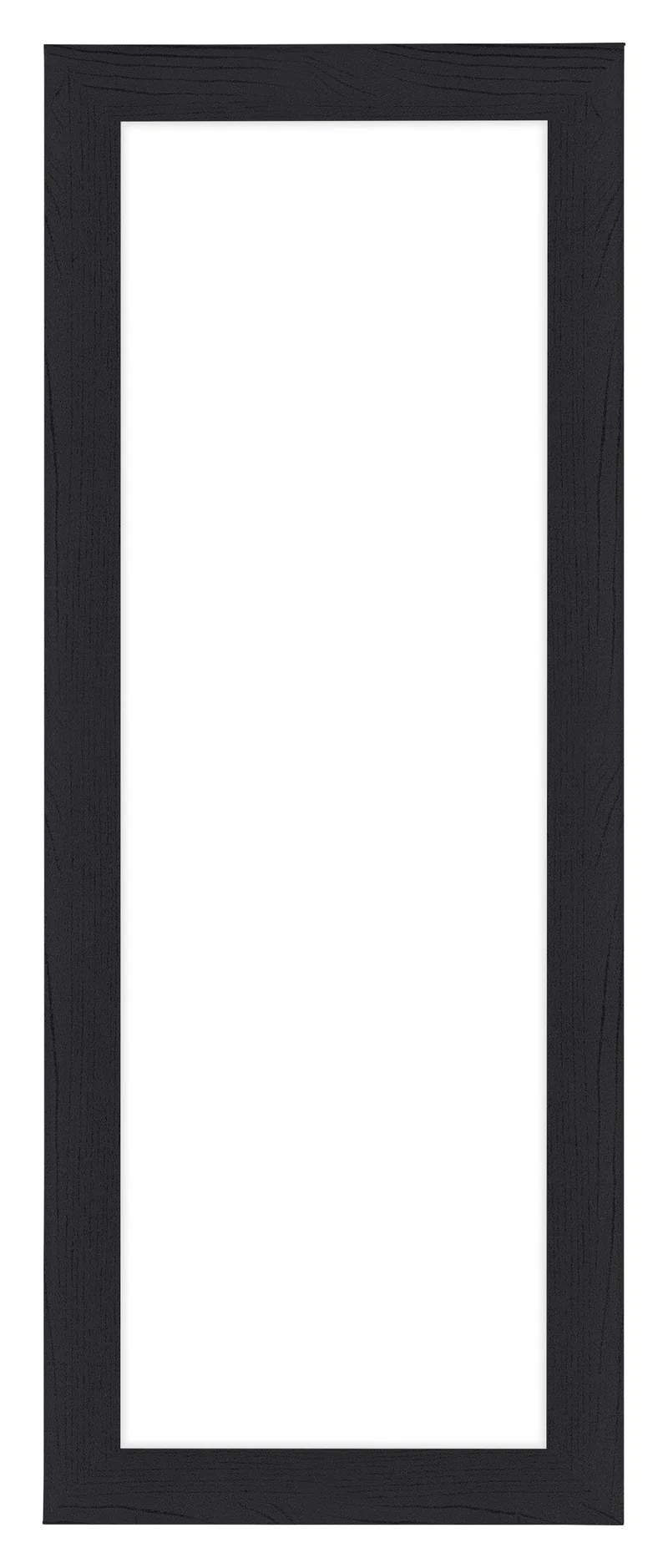 Bilderrahmen 25x75 cm - Schwarz Gemasert - MDF - Como