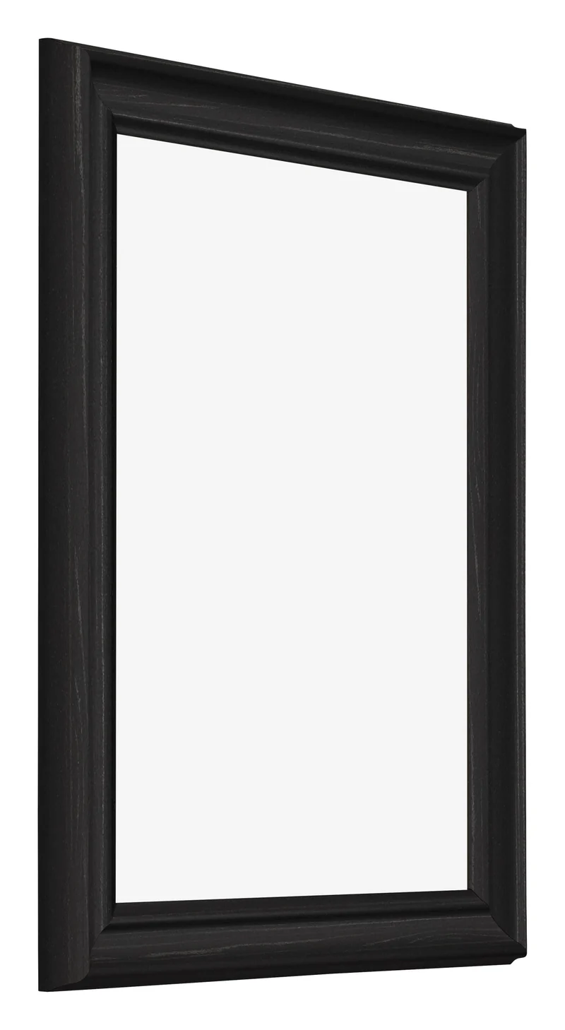 Bilderrahmen 48x64 cm - Schwarz Gemasert - MDF - Lazio