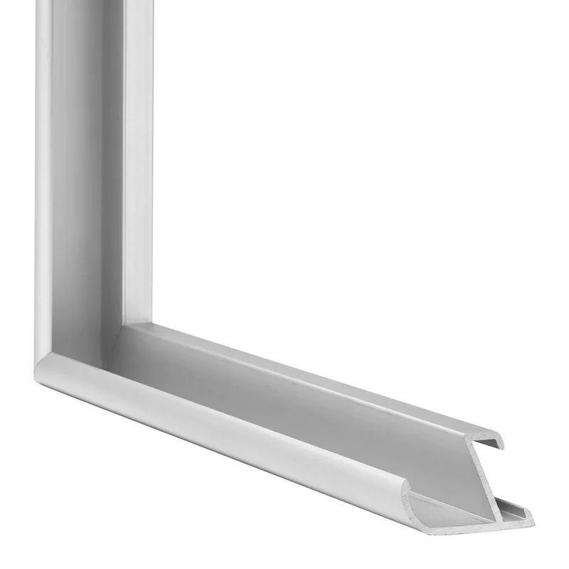 Bilderrahmen 50x50 cm - Silber Matt - Aluminium - Miami