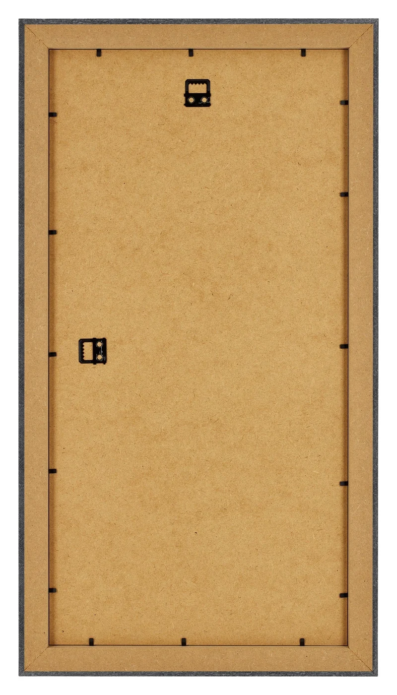 Bilderrahmen 50x100 cm - Grau Gewischt - MDF - Como