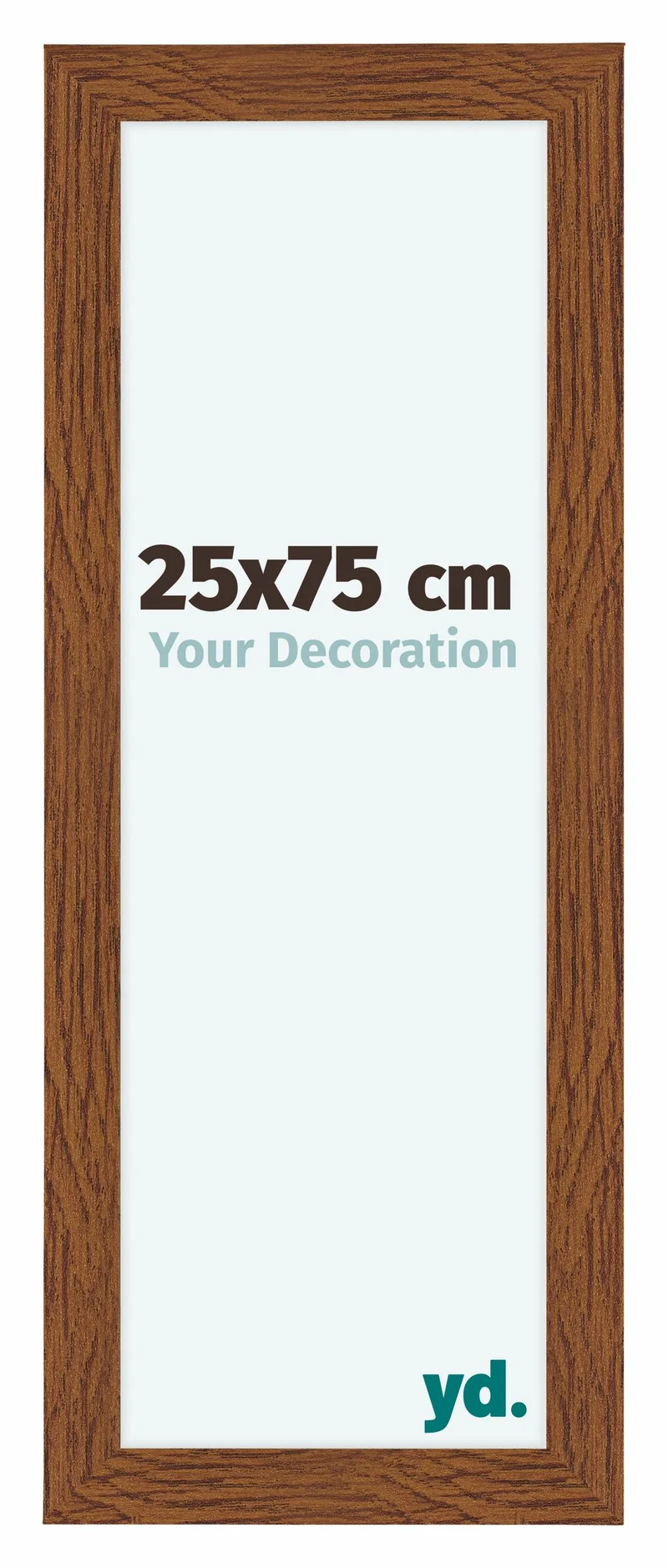 Bilderrahmen 25x75 cm - Eiche Rustikal - MDF - Como