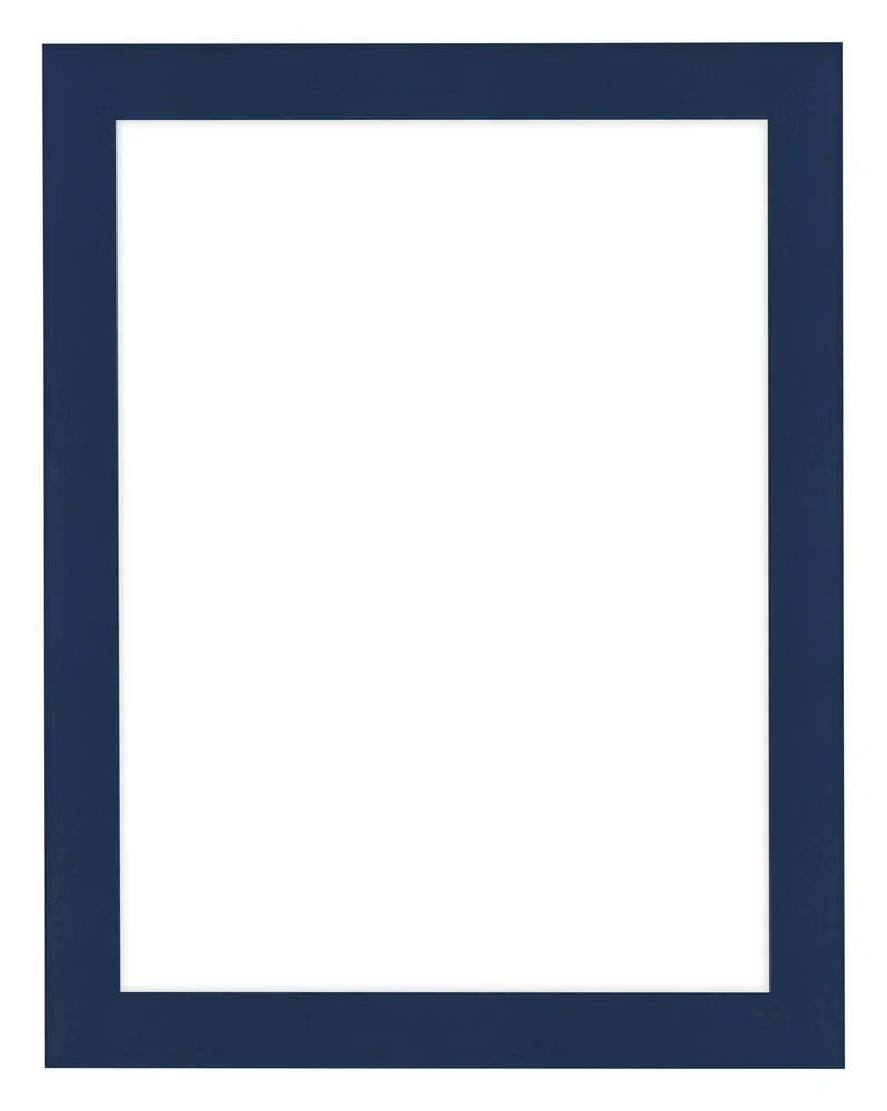 Bilderrahmen 24x32 cm - Dunkelblau Gewischt - MDF - Como