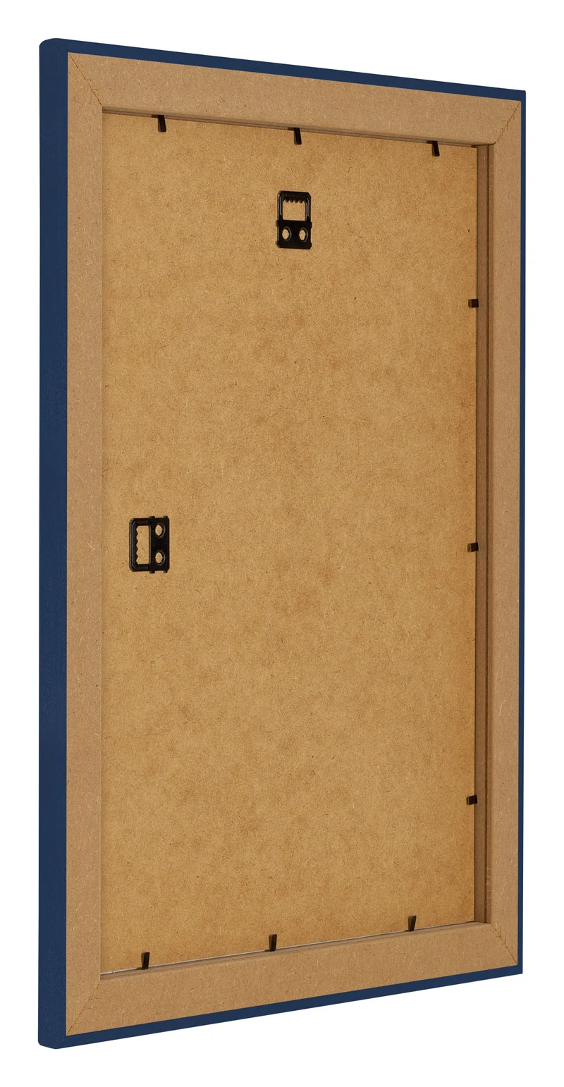 Bilderrahmen 24x32 cm - Dunkelblau Gewischt - MDF - Como