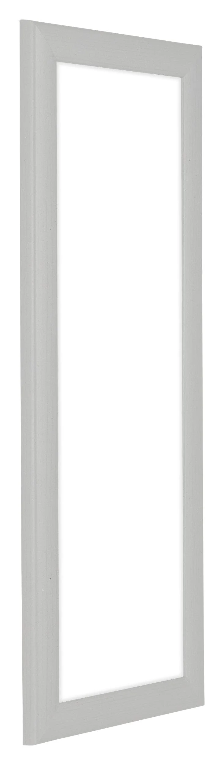 Bilderrahmen 25x75 cm - Weiß Gemasert - MDF - Como