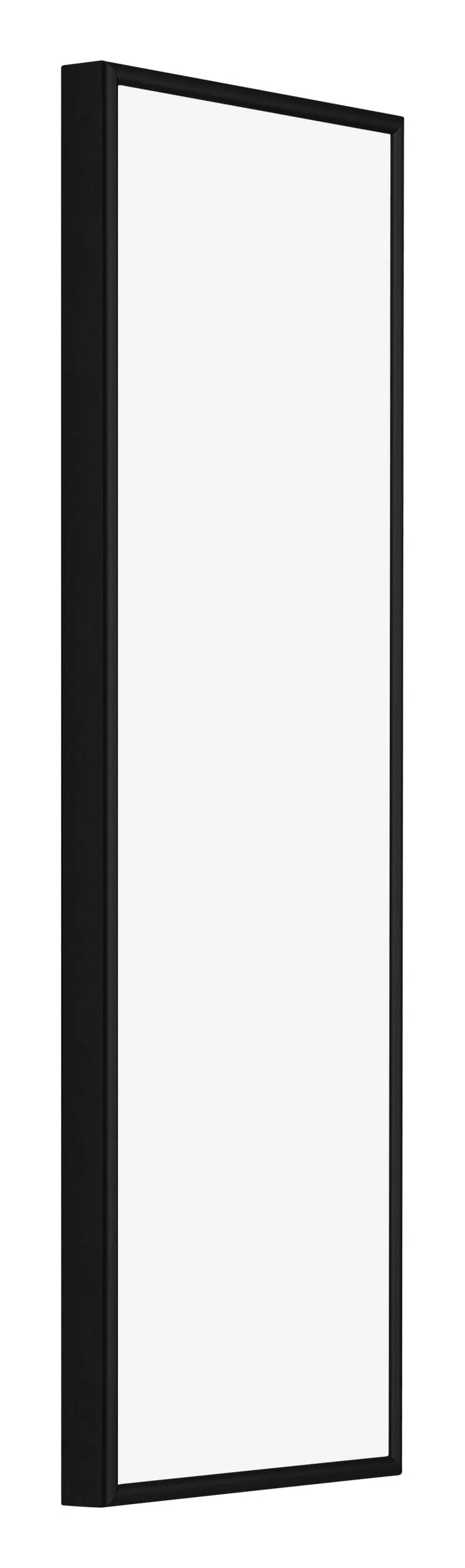 Bilderrahmen 25x75 cm - Schwarz Hochglanz - Aluminium - Miami