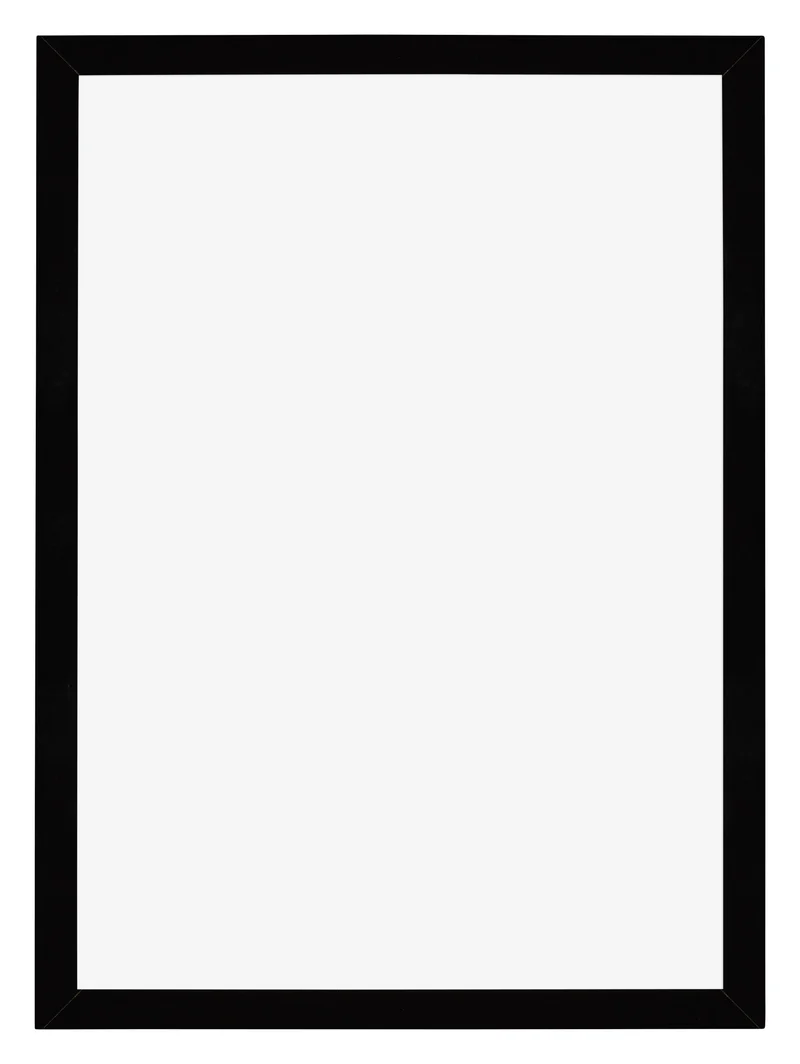 Bilderrahmen A1 - 59,4x84 cm - Schwarz Hochglanz - MDF - Mura
