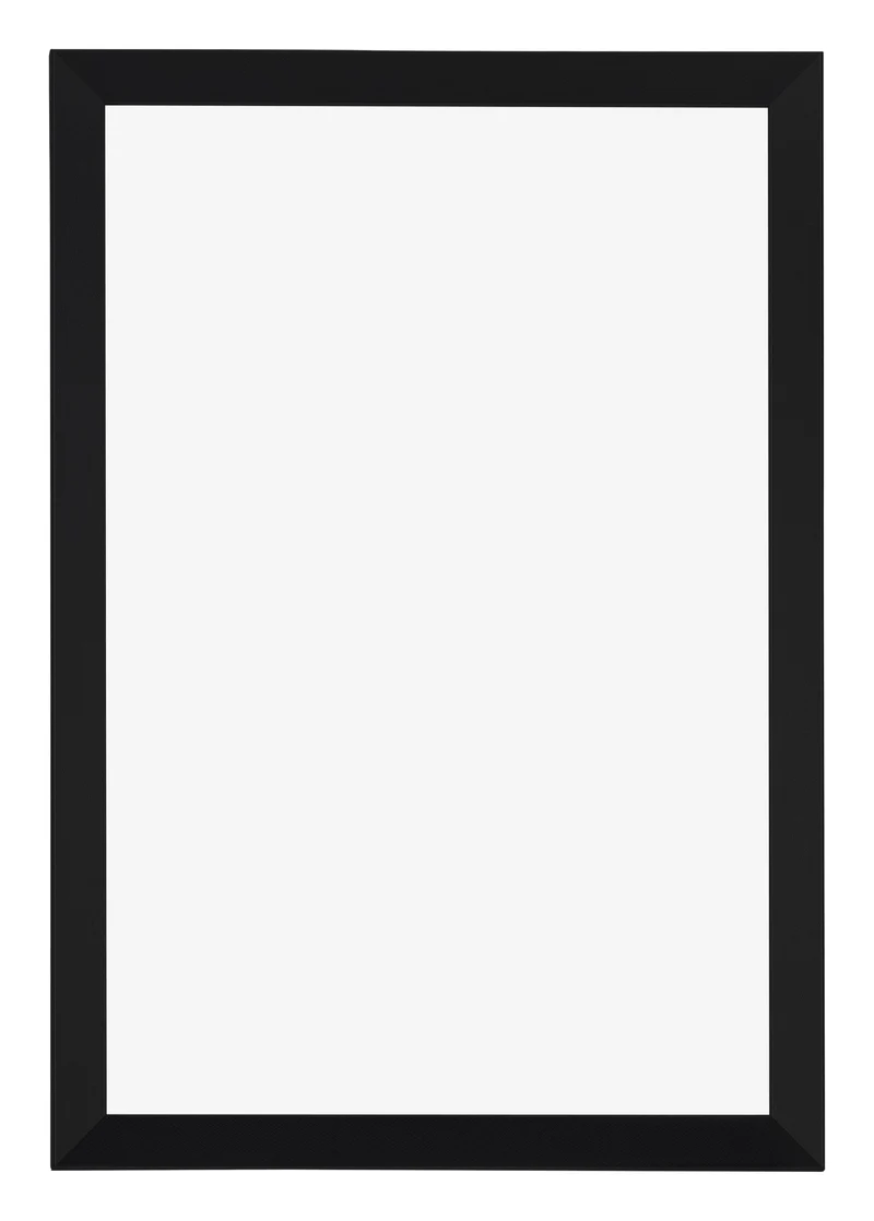 Bilderrahmen 60x90 cm - Schwarz Matt - MDF - Catania