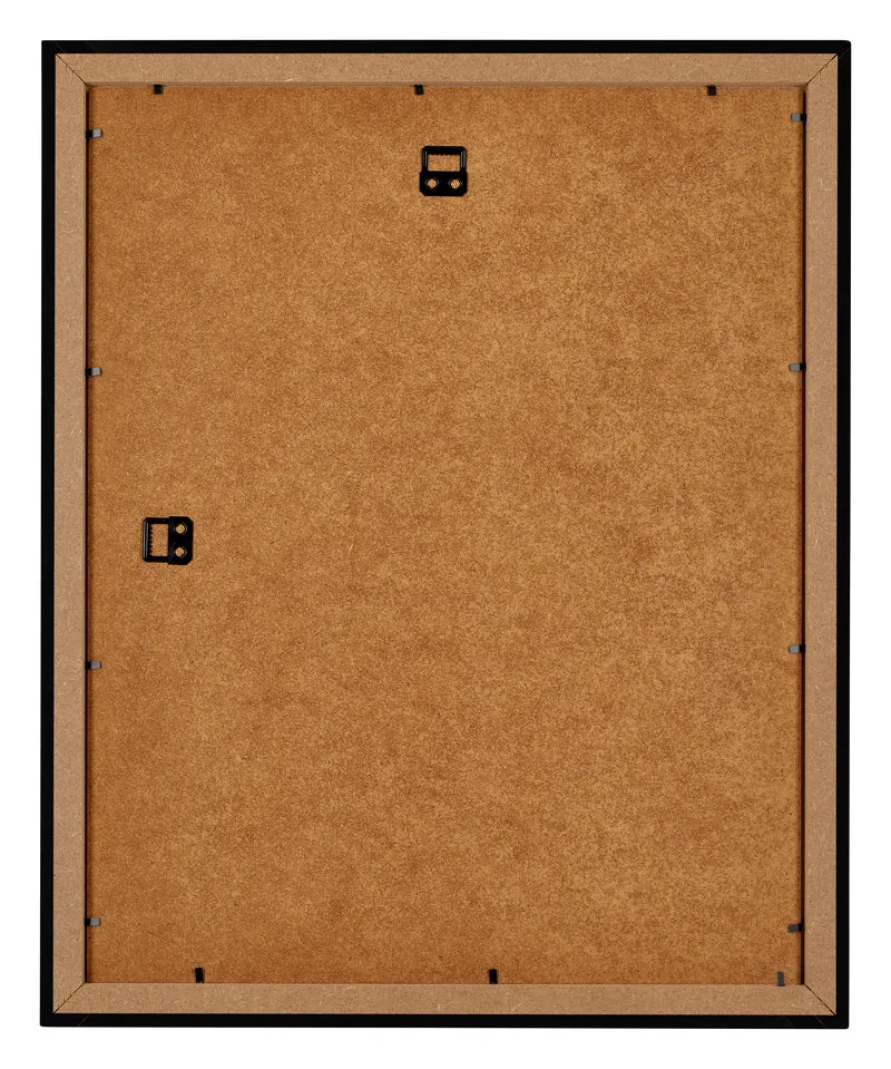 Bilderrahmen 36x49 cm - Schwarz Hochglanz - MDF - Mura