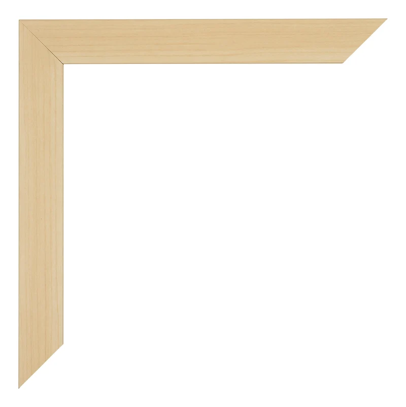 Bilderrahmen 33x98 cm - Schwarz Matt - MDF - Mura