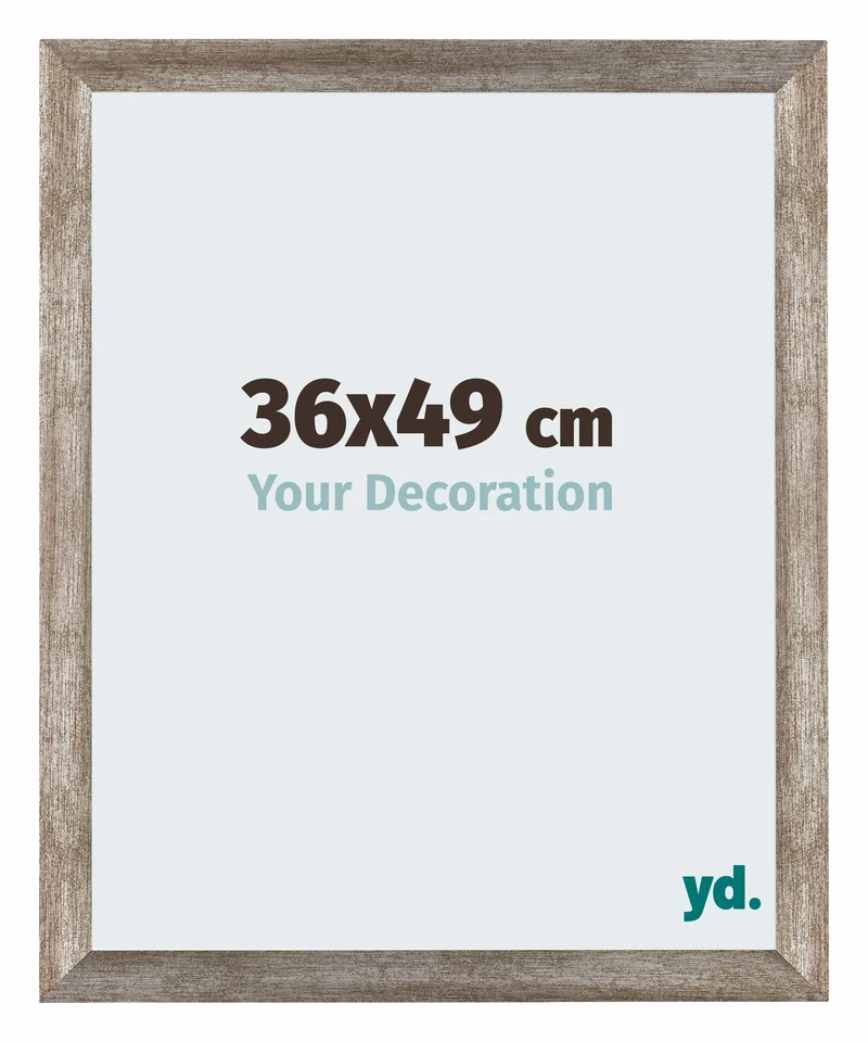 Bilderrahmen 36x49 cm - Metall Vintage - MDF - Mura