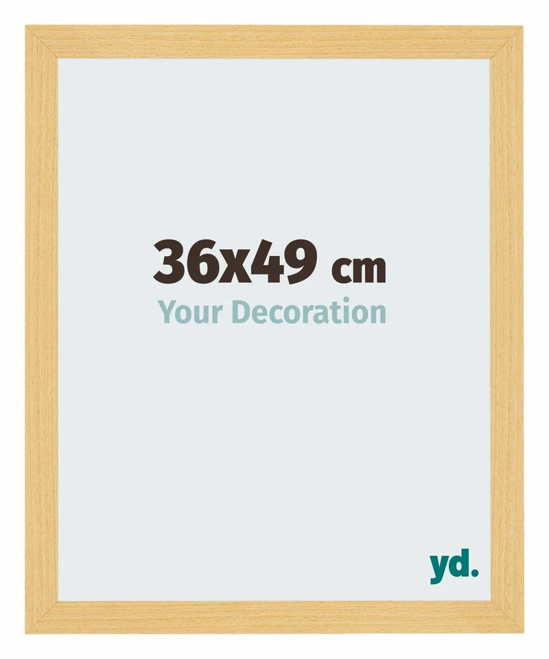 Bilderrahmen 36x49 cm - Buche Dekor - MDF - Mura